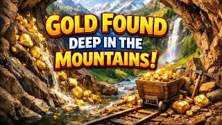 Mountain Gold Discovery&ndash;Unbelievable Find#goldseeker#treasurehunt#experiment#metaldetecting#treasure