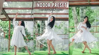 Indoor lightroom preset | Lightroom photo editing | Free lightroom preset | Premium lightroom preset