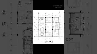 11m X 12m 3 Bedroom Simple House (Request #4)