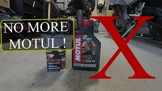 Yamaha FZ6R Oil Change - No More Motul !