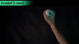 Left-Handed Curveball (4 seam Grip)