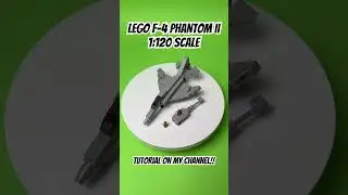 Build your own #lego #aircraft #f4 #phantom #micro #tutorial