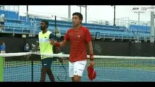 Brandon Nakashima (USA) vs Prajnesh Gunneswaran (IND) F. Orlando Open &bull; Highlights