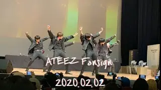 20200202 에이티즈 팬사인회 무대영상 직캠 (ateez fasign fancam)