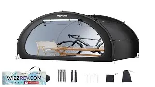 VEVOR Bike Storage Tent 4 to 5 Bikes Outdoor Spacious Bike Storage
