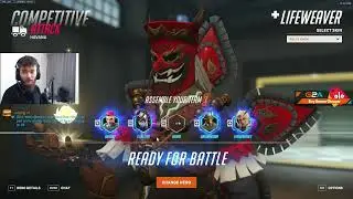 Dafran LIFEWEAVER COMPETITIVE Gameplay! [ OVERWATCH VOD Replays ]
