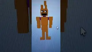 hice a SpringBonnie 8- Bit en Roblox