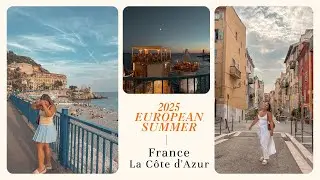 France Vlog : Nice, Menton, Èze, Monaco & 12h à Paris - 2025 EUROPEAN SUMMER (part 4) 🇫🇷🍋🐚