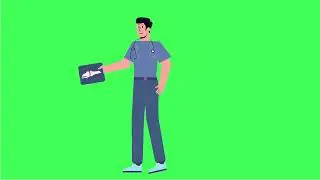Doctor Green Screen Animation - Green Screen | Animation Video | After Effect | Latest Video 2023 |