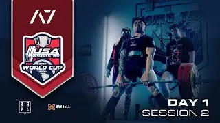 2024 USA Powerlifting Open World Cup  |  Day 1 - Session 2