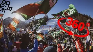 Weltcup Damen Lienz Stimmung Zielgel&auml;nde 360 Grad Kamera