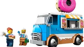Набор Lego City 60452 &laquo;Фургон с пончиками&raquo; #lego #legocity #city #donut #60452 #truck