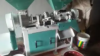 Maize posho mill working in Kenya