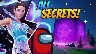 All Secrets You Missed In Fortnite Ariana Grande RIFT TOUR live event!! (Among us collabration)