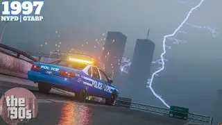 1997 NYPD on Patrol - Back-to-Back shootings! | GTARP | 90sRP