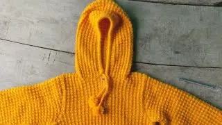 Ready-made look hoody sweater for 7to8 years baby boy.