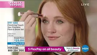 Finishing Touch 2piece Flawless Face   Brow Set  Mermaid