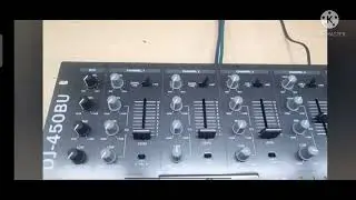 DJ-450BU 4Channel Mixer With USB $ Mpro Crossover Testing Price in Discrimination# Mixer @techdjvlog