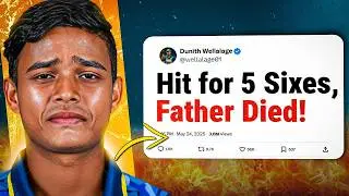 Who is Dunith Wellalage whose Father Died DURING Match?