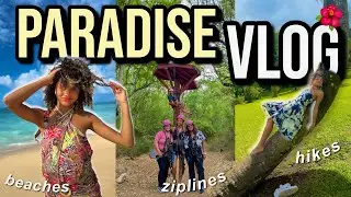 Hawaii Travel Vlog 🌺🏝️ | surfing, ziplines, hikes, luau and more!