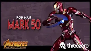 Фигурка Threezero Avengers Infinity Saga Iron Man Mark 50 DLX