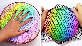 Satisfying MEGA Crunchy Slime ASMR Videos 2020 😍 Slime Satisfactorio | Oddly Satisfying 2020