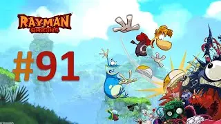Прохождение Rayman Origins - Хмурые Облака - На дымной вершине (на время) - Часть 91