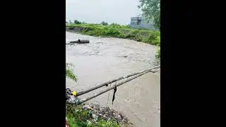 Protection walls collapsed, road broken off and connectivity suspended in our village