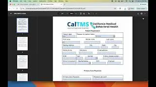 How to edit the patient intake/registration PDF
