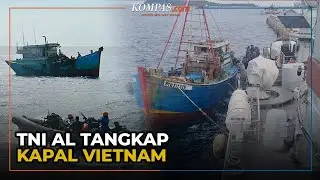 TNI AL Tangkap 3 Kapal Vietnam Pencuri Ikan di Laut Natuna Utara