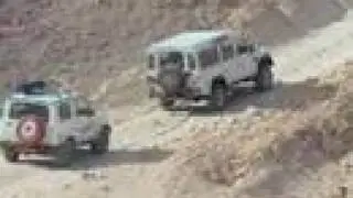 Defender 110 and suzuki Samurai