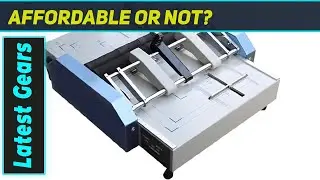 RODIETO Elektrischer Papierhefter/Rillger&auml;t: Die ultimative A3-Bindemaschine