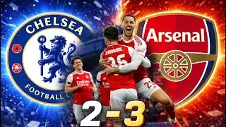 &laquo;Арсенал&raquo; &mdash; &laquo;Челси&raquo; 3:2: голы и лучшие моменты 🔥