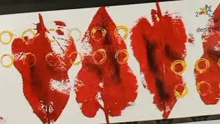 Acrylic Combining techniques   #paintingtechniques #painttutorial Painting Techniques   #artjournal