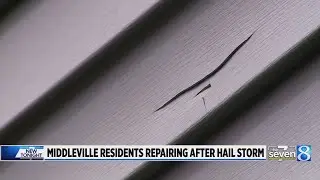 Golf ball-sized hail wreaked havoc on Middleville-area roofs