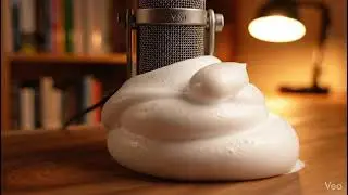 Foam Explosion Mic ☁️🎧 | Expanding Foam ASMR &mdash; Soft Fizz & Squish