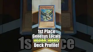 1st Place GENESYS Locals October '25 RITUAL BEAST Deck Profile! #yugiohtcg #yugiohdeck #genesys