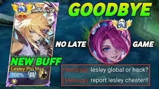 GOODBYE META MELISSA!! LESLEY NEW META DESTROYER BUILD WILL MAKE HER META AGAIN!!🔥🔥 (MUST TRY THIS)
