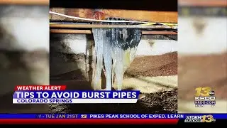 Southern Colorado plumbers share tips to prevent pipes bursting in your home