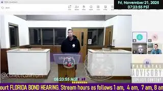 Initial appearance Maricopa County Superior Court ARIZONA 11/21/2025 AM Stream