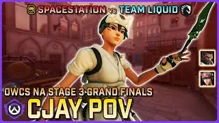 [ Cjay ] TOP NA Kiri | Spacestation vs Team Liquid | OWCS NA Stage 3 Grand Finals