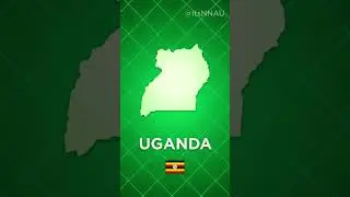 5 Second EXTREME Country Shape Quiz #1 - it'sNNAU #Shorts