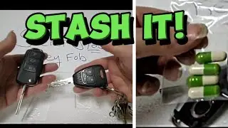 Secret Stash Key Fob DEMONSTRATION & REVIEW