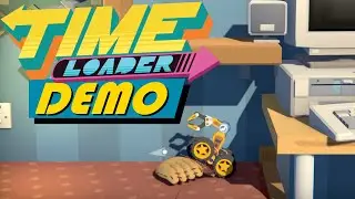 Time Loader - A Story-driven Puzzle-platformer With Tiny Robots ! | Demo Gameplay