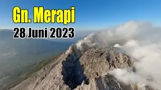 KONDISI KAWAH MERAPI 28 JUNI 2023 | FPV DRONE