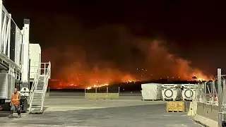 Violent storms batter Italy's north as wildfires rage in the south