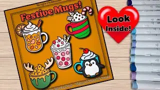Need Comfort This Winter? Color a Cup of Joy!