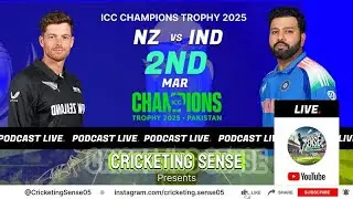 🔴 CT2025 Live |POST MATCH IndvsNz Part 2
