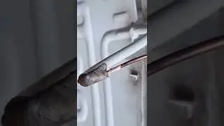 aluminium pipe to copper pipe blazing#brazing #shortvideo #youtubeshorts