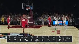 NBA 2K18 alley opp pass goes in